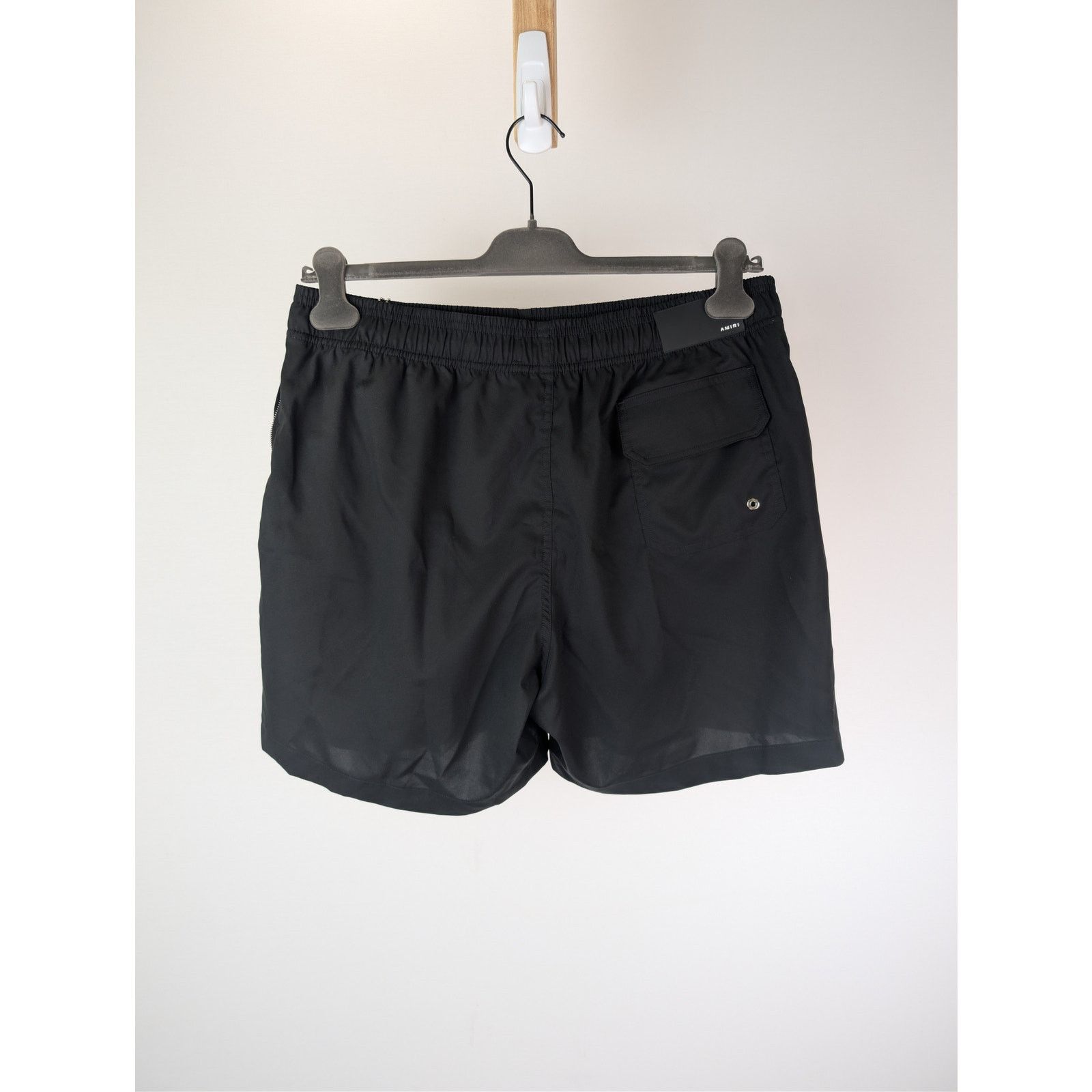 Amiri o1rshd1 Pool Cue Swim Trunk Shorts in Black Size US 36 / EU 52 - 10 Thumbnail