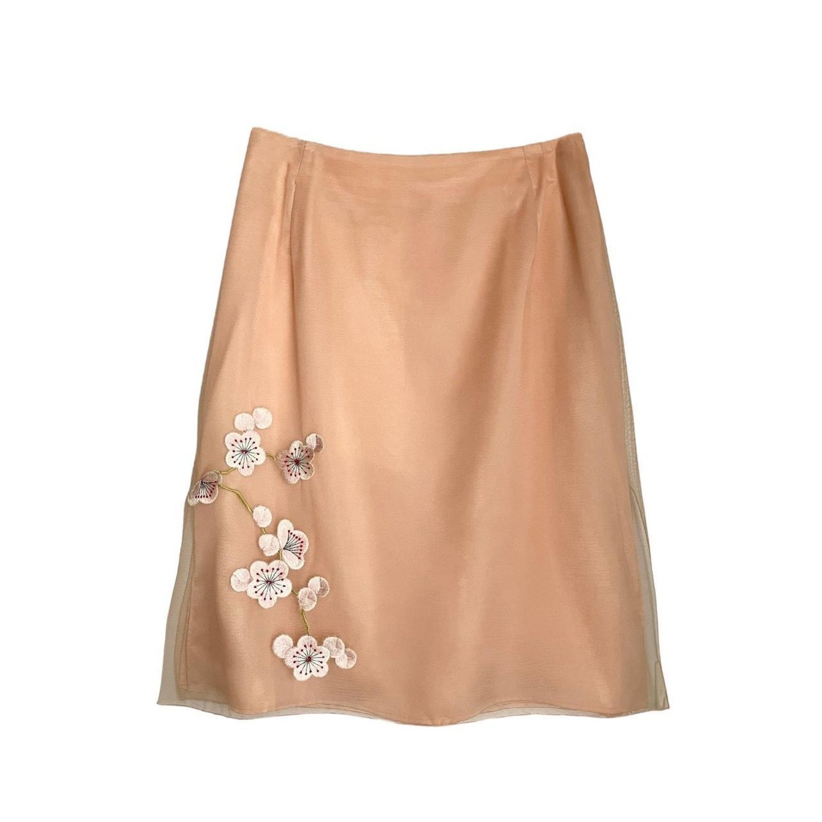 Junko Shimada VTG Junko Shimado whimsical fairy romantic grunge midi skirt Size 27" / US 4 / IT 40 - 1 Thumbnail