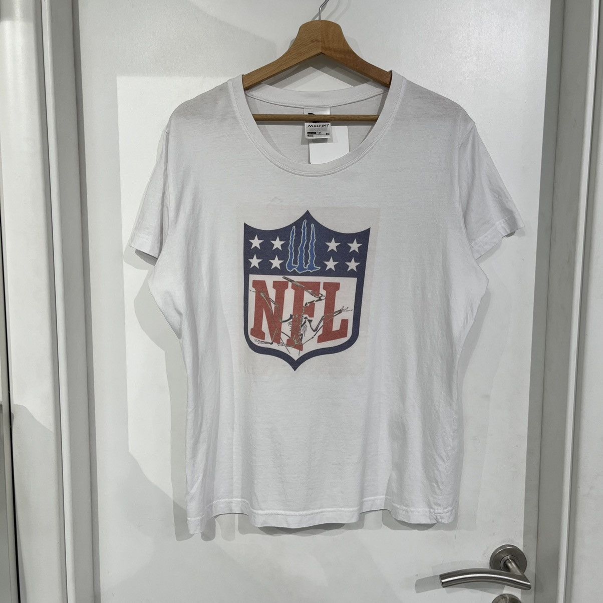 Vintage Monstar NFL Tee White Size XL / US 12-14 / IT 48-50 - 1 Thumbnail