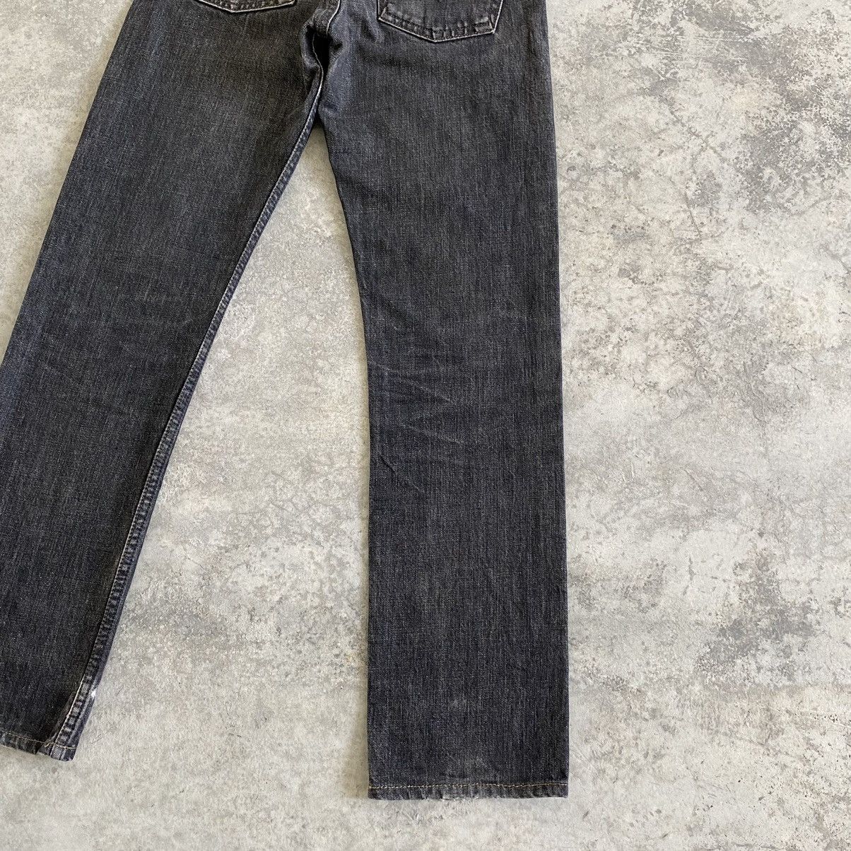 Levi's Vintage 90’s Levis 505 Washed Black Denim Jeans Size US 30 / EU 46 - 17 Thumbnail