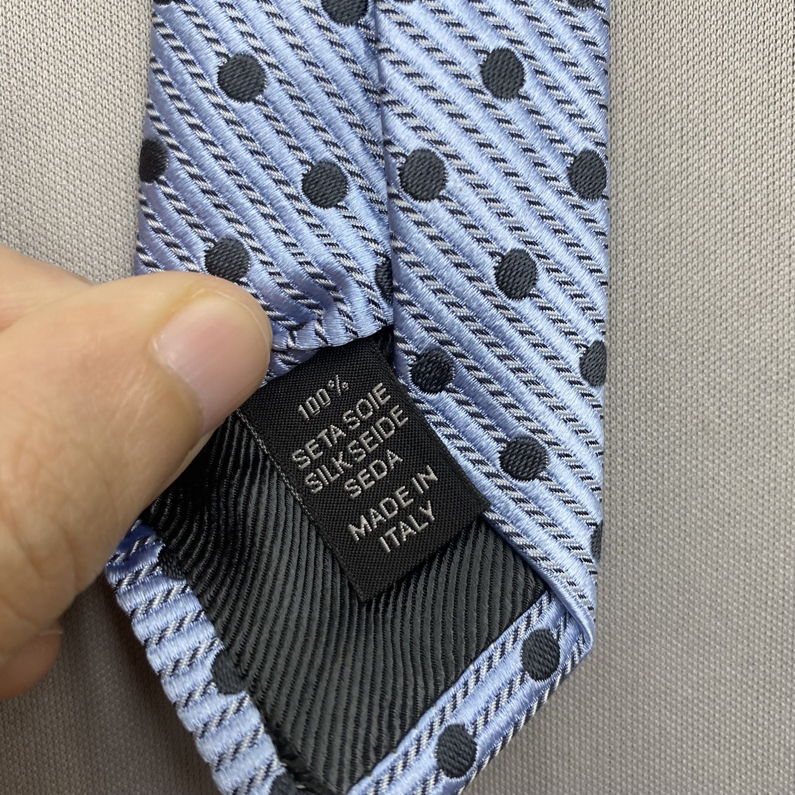 Ermenegildo Zegna Vintage Ermenegildo Zegna SILK Necktie Cravate Pure Silk Size ONE SIZE - 8 Thumbnail