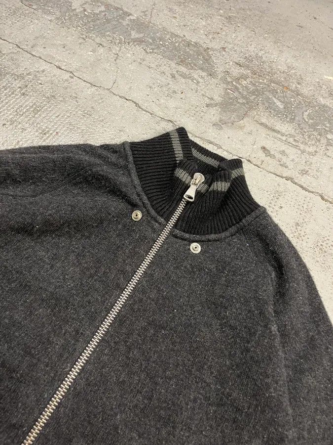 Dolce & Gabbana 2000s Dolce & Gabbana Fleece Track Grey Jacket Size US M / EU 48-50 / 2 - 5 Thumbnail