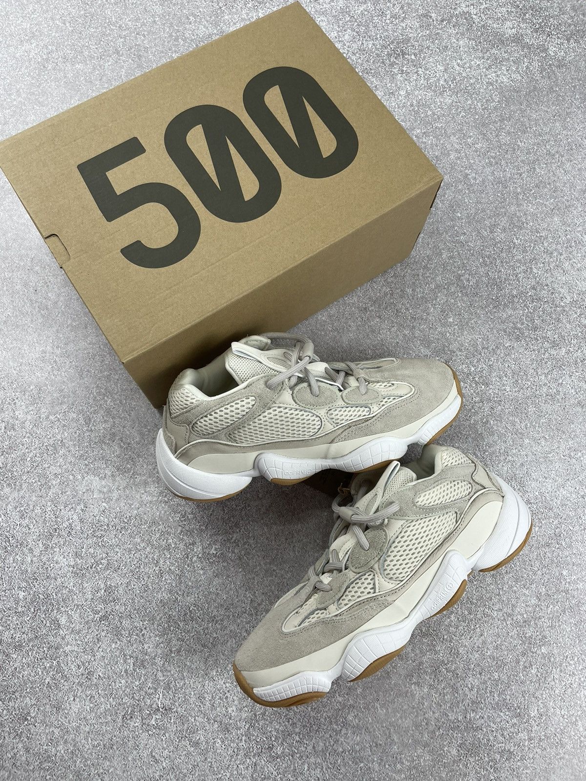 Adidas × Kanye West Adidas Kanye West Yeezy 500 Stone Taupe Size 7.5 Size US 7.5 / EU 40-41 - 10 Thumbnail