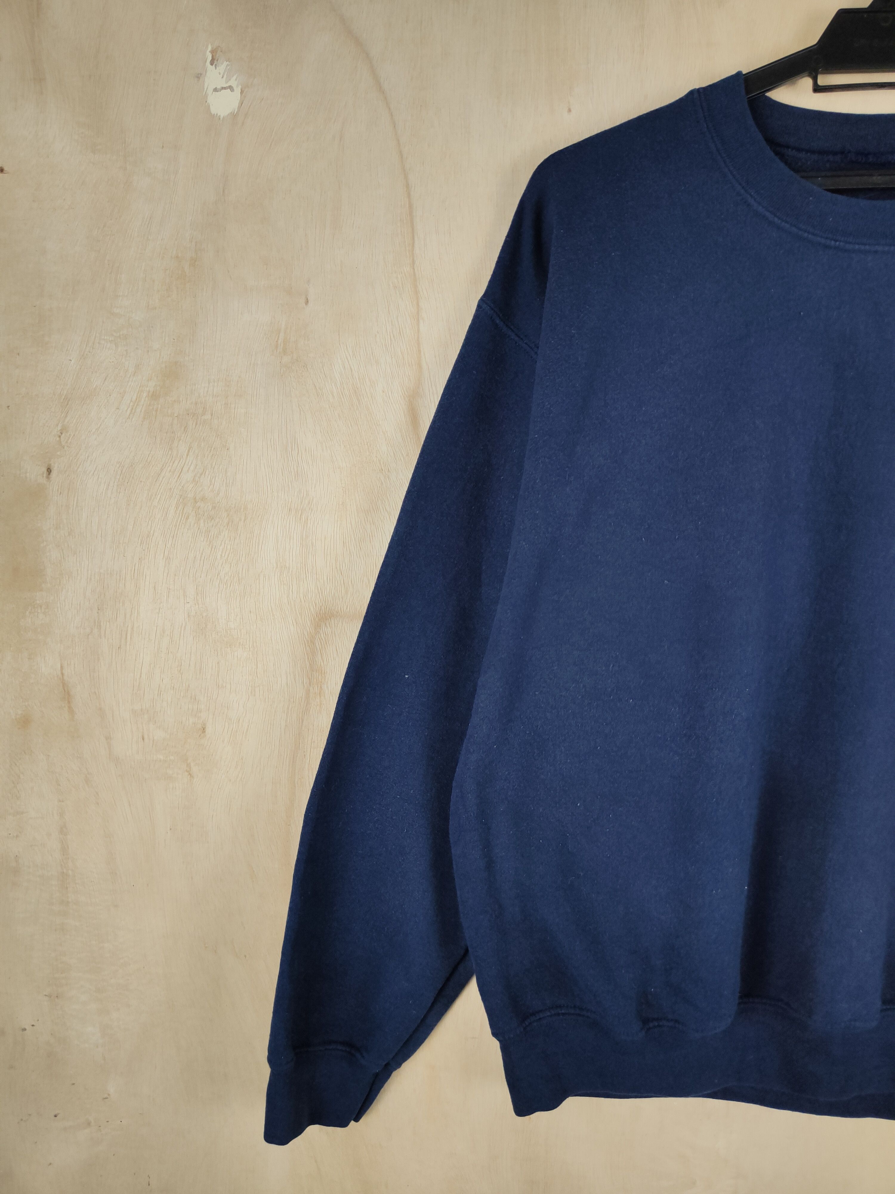 Japanese Brand × Vintage Japanese Brand tangent Dark Blue Sweatshirts #S2606 Size US M / EU 48-50 / 2 - 3 Thumbnail
