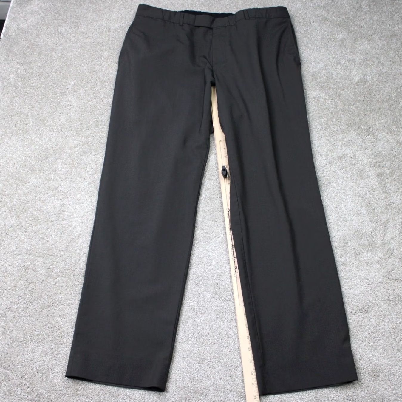 Hugo Boss Hugo Boss Pants Mens 36 Brown James Brown Virgin Wool Cotton Lined Dress Pants Wool Front 36 Regular Mens Brown James Brown Size US 36 / EU 52 - 2 Thumbnail
