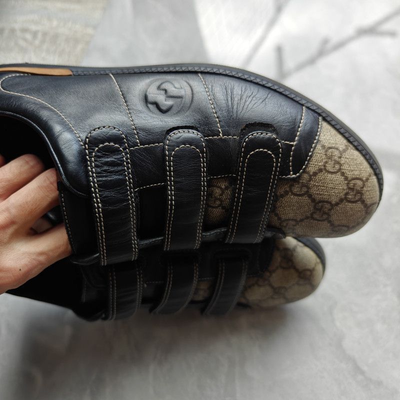 Gucci Gucci Stylish Bee Print Sneakers for Men - Size US 9.5 / EU 42-43 - 5 Thumbnail