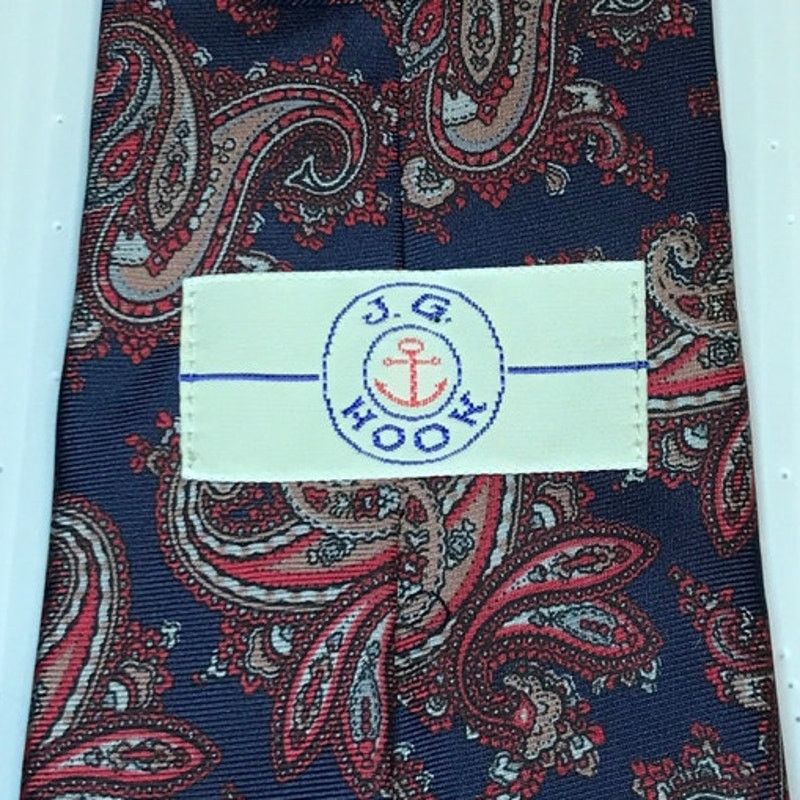Other J.G. Hook Paisley Short Wide Necktie Size ONE SIZE - 3 Thumbnail