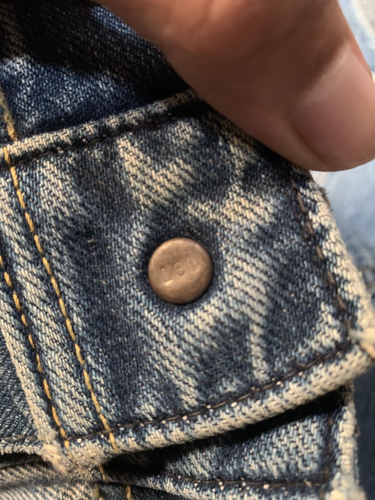 Lee Vtg trucker denim jacket type 1 lee cowboy denim sanforized Size US L / EU 52-54 / 3 - 7 Thumbnail