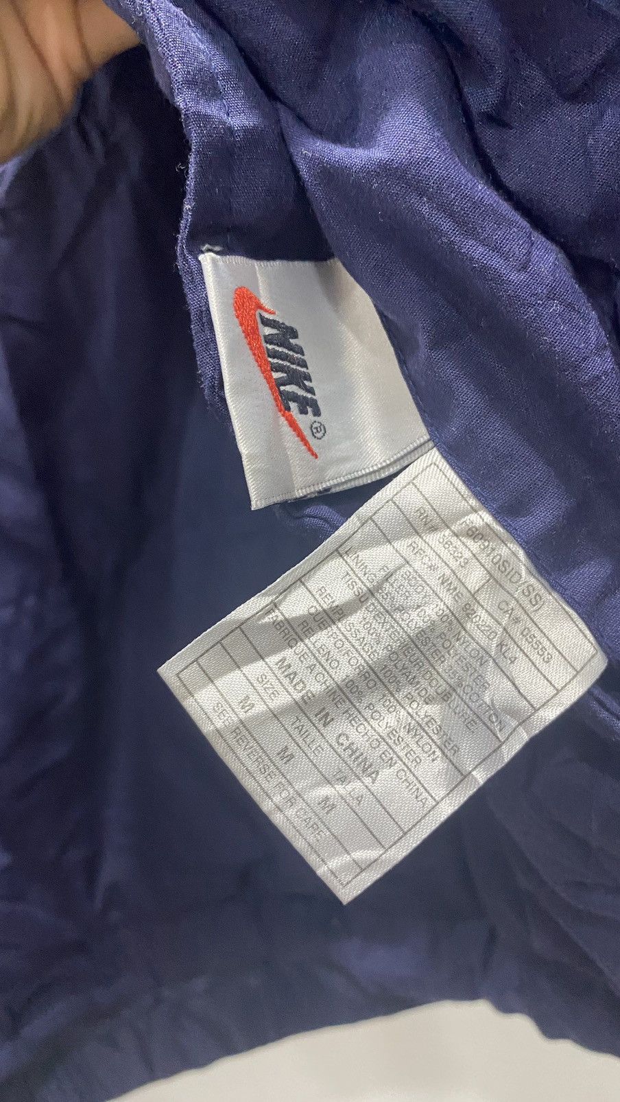 Nike Vintage Nike Big Swoosh Reversible Down Jacket Boxy Size US M / EU 48-50 / 2 - 11 Thumbnail