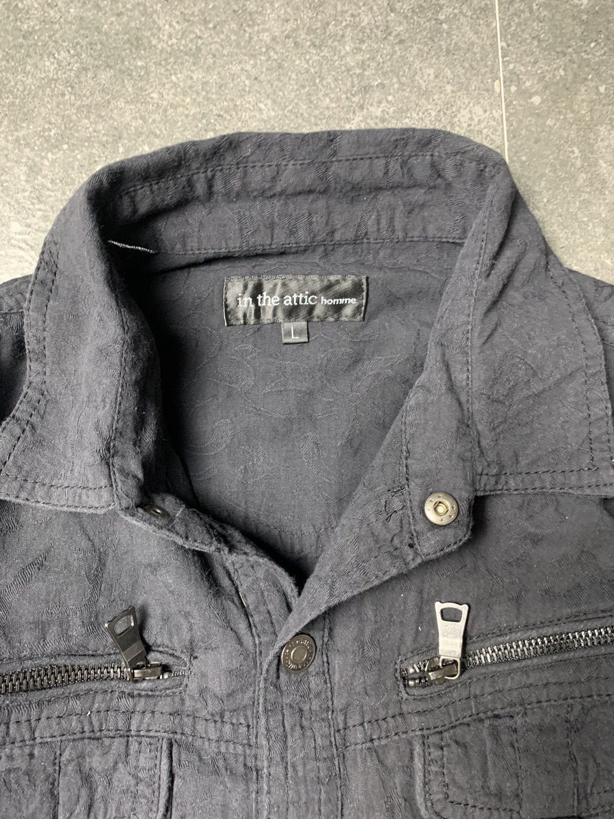 In The Attic 2000s In The Attic Homme Japan Punk Textured Shirt Size US S / EU 44-46 / 1 - 3 Thumbnail