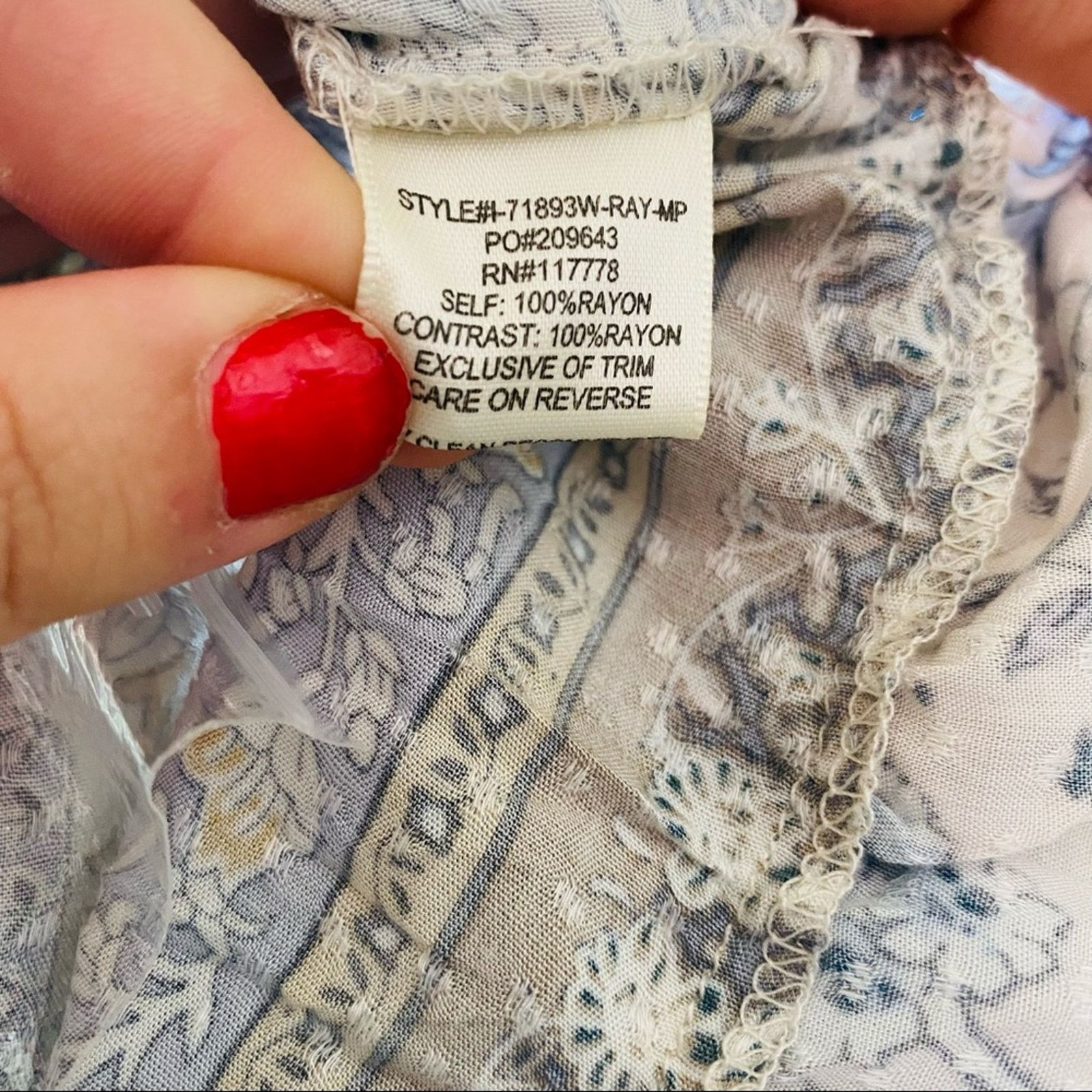 Anthropologie LOVESTITCH Blue White Floral Striped Boho Peasant Mini Dress Size S / US 4 / IT 40 - 8 Thumbnail