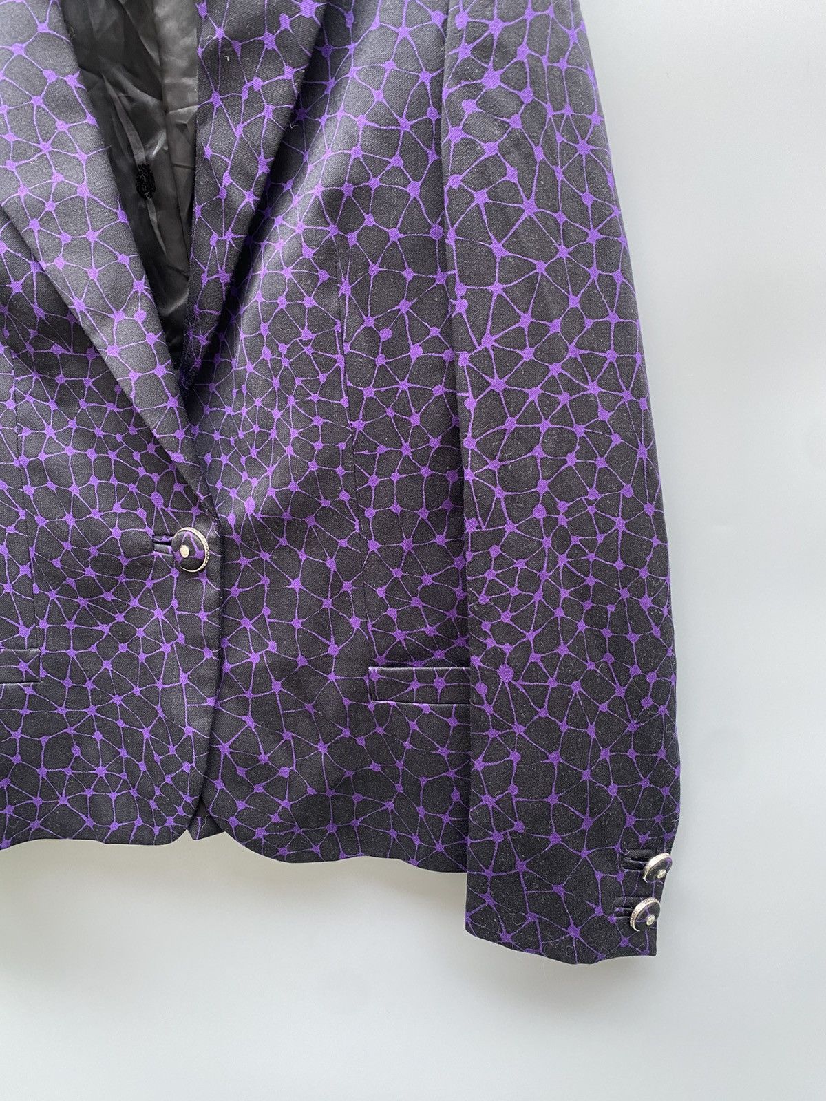 Versace Rare A/W 1996 Versace Couture Web Blazer Size M / US 6-8 / IT 42-44 - 6 Thumbnail