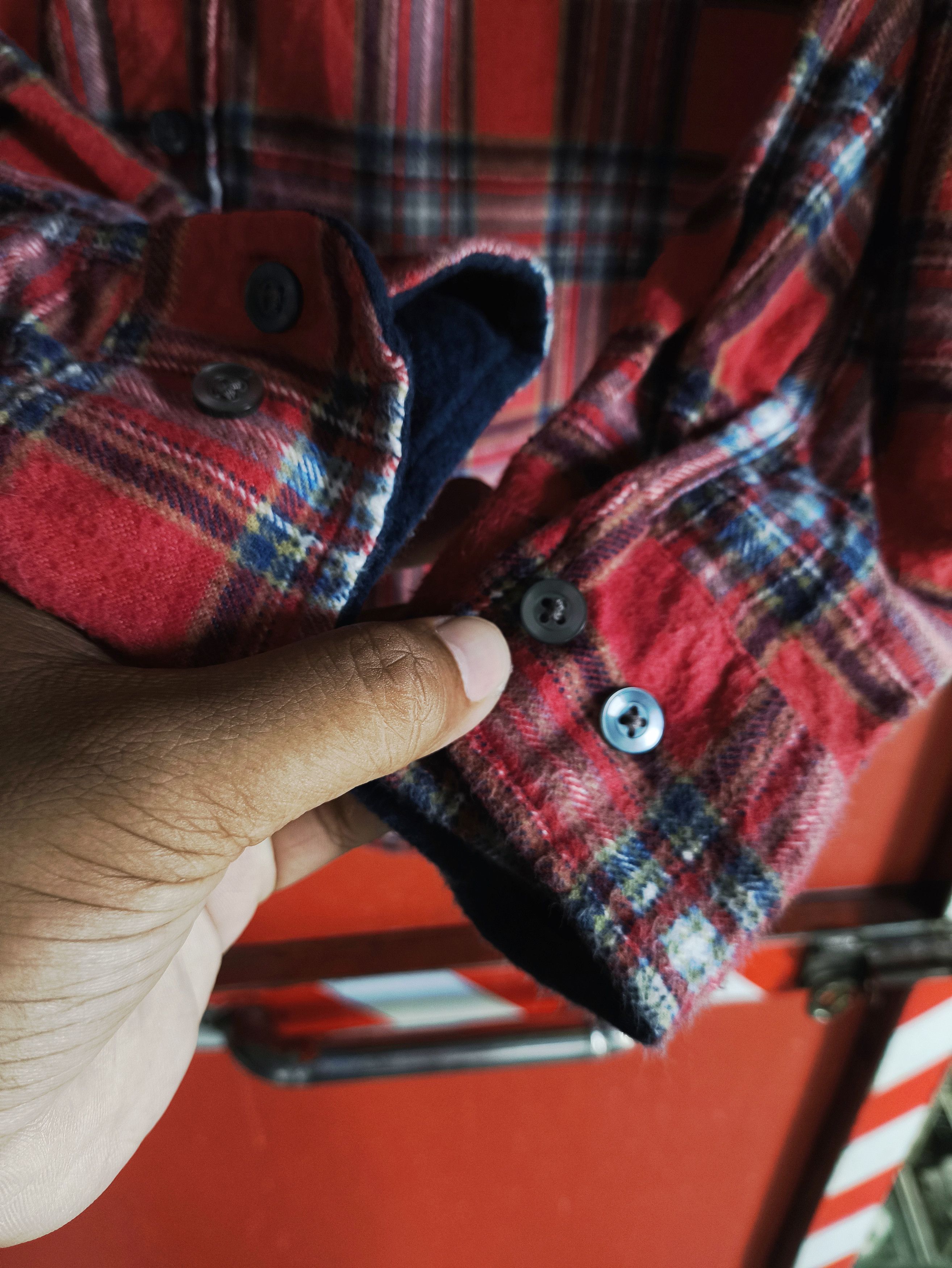 Haband vintage Haband flannel shirt made in swaziland Size US L / EU 52-54 / 3 - 3 Thumbnail