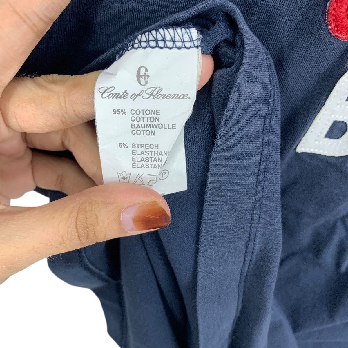 Conte of Florence CONTE OF FLORENCE Caddy Bear Embossed Logo Golf Tee Shirt Size M / US 6-8 / IT 42-44 - 10 Thumbnail