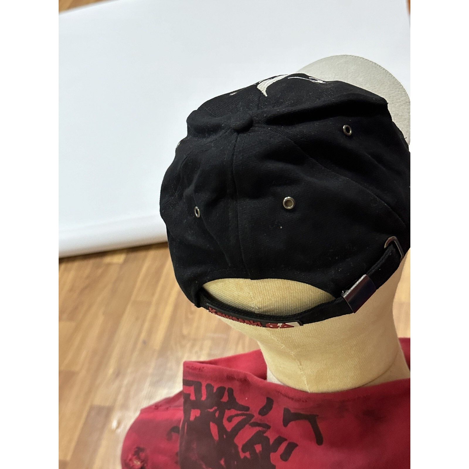 Vintage Vintage 90’s Kawasaki Motorcycle Racing Men’s Baseball Cap Size ONE SIZE - 7 Thumbnail