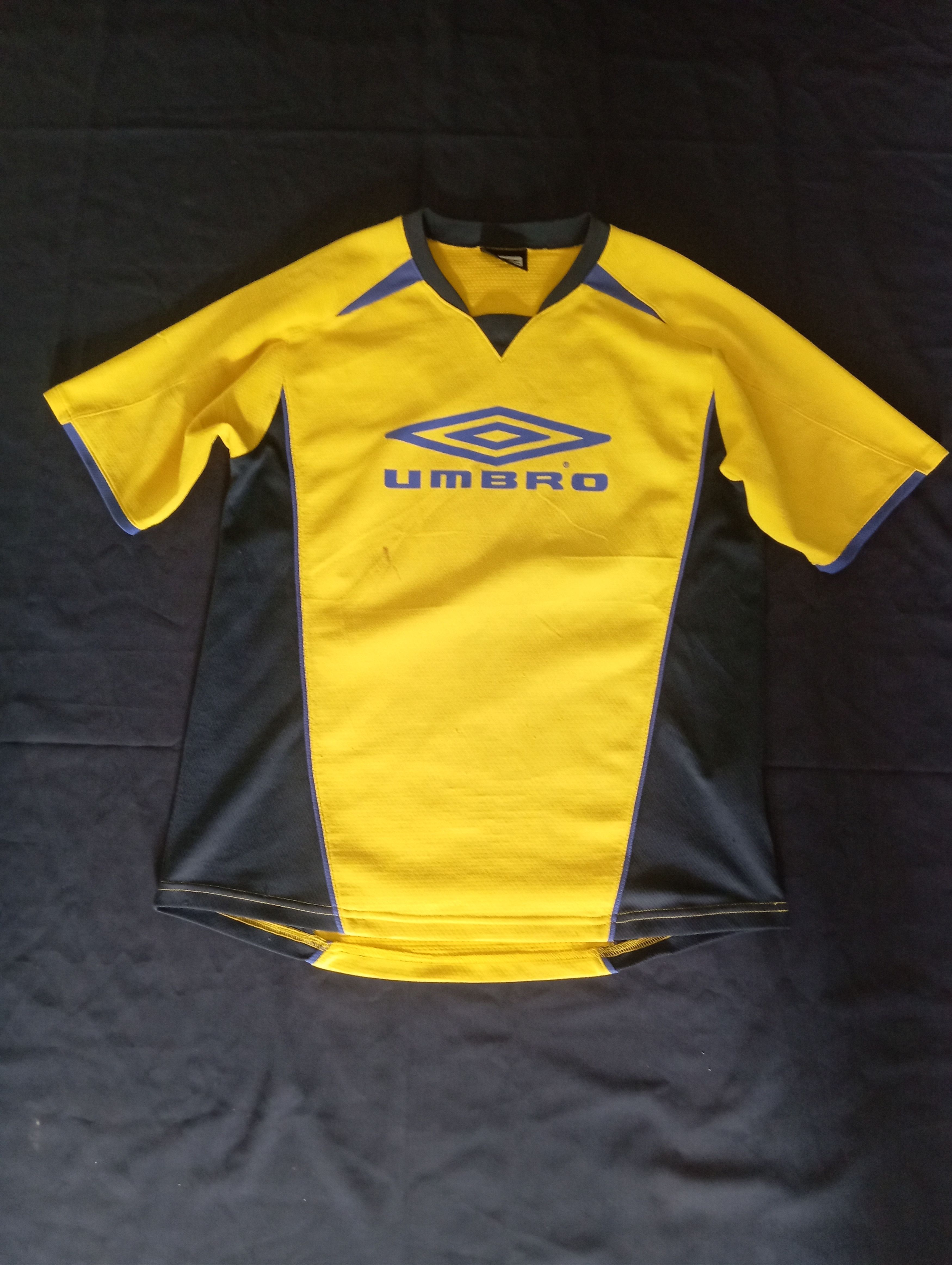 Descente × Umbro UMBRO 90s Short Sleeve Game Shirt UMBRO Descente Soccer Size US M / EU 48-50 / 2 - 2 Thumbnail