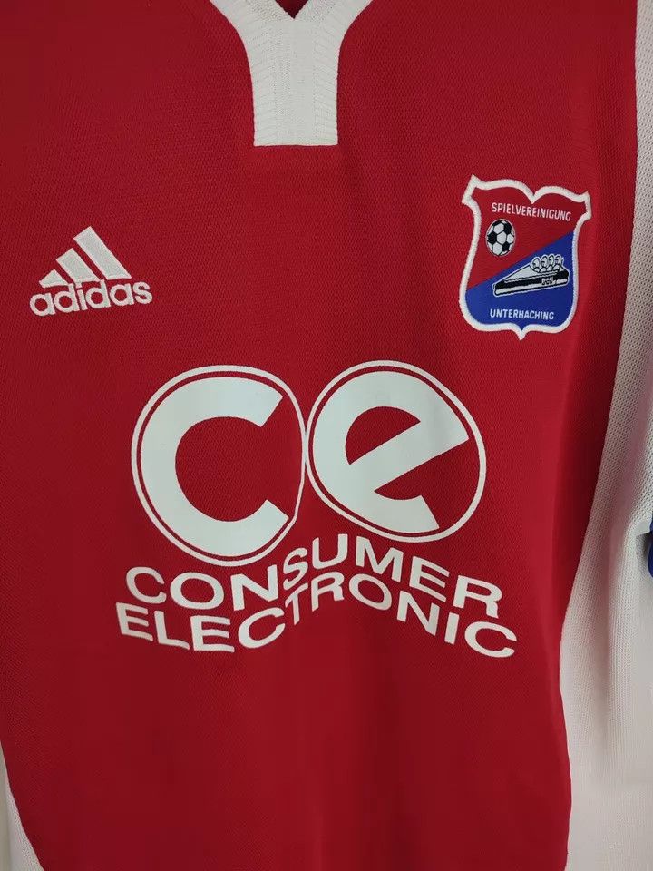 Vintage Vintage Spvgg Unterhaching home 2000-02 #8 LEXA FOOTBALL Size US L / EU 52-54 / 3 - 9 Thumbnail