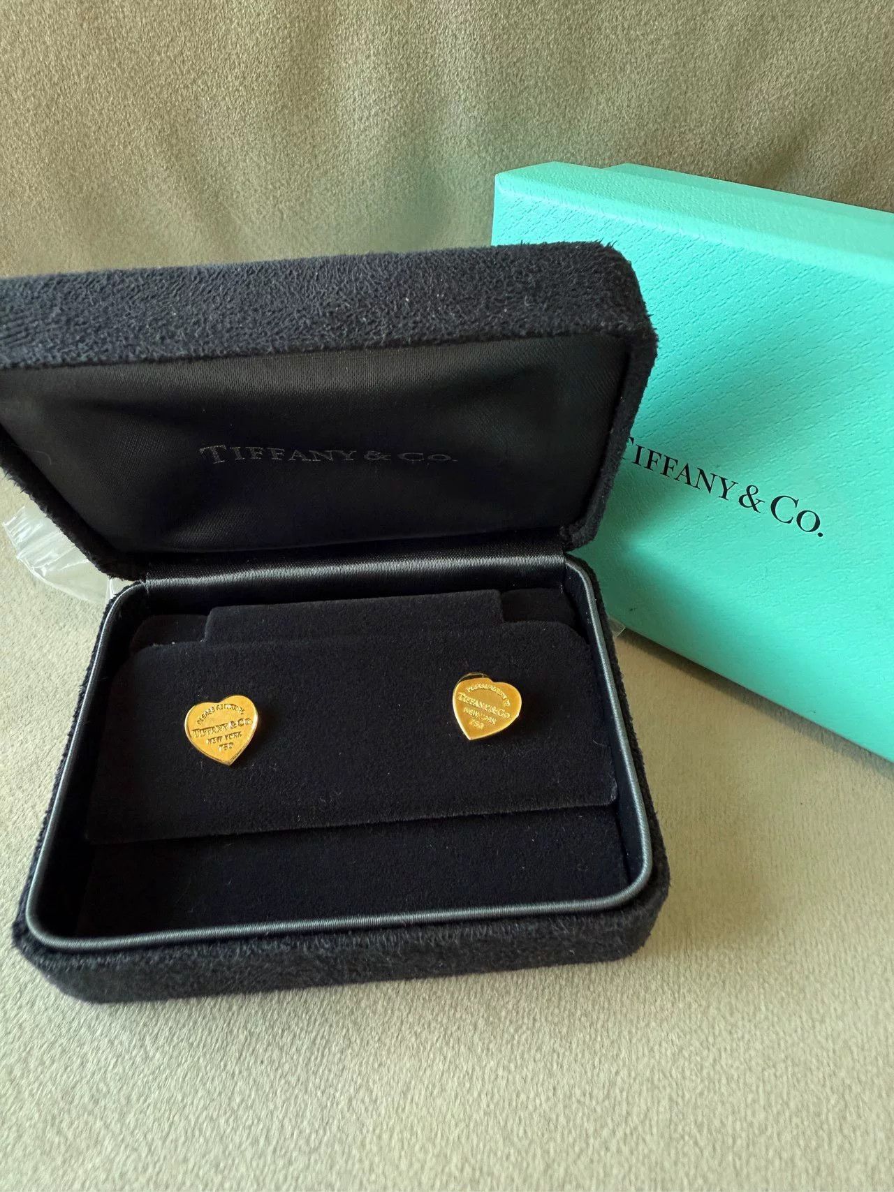 Tiffany & Co. Tiffany & Co. Heart Earrings Size ONE SIZE - 1 Thumbnail