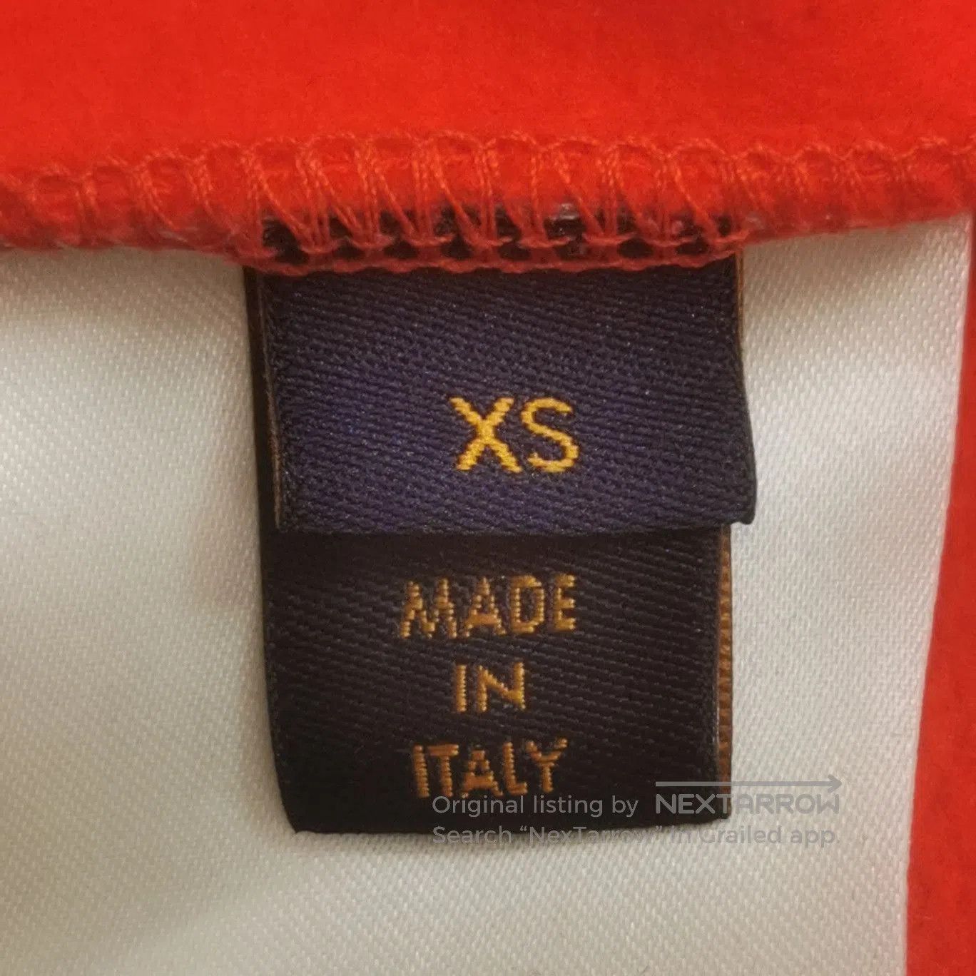 Louis Vuitton Louis Vuitton XS Red Logo Crewneck Cotton Sweatshirt. Size US XS / EU 42 / 0 - 5 Thumbnail