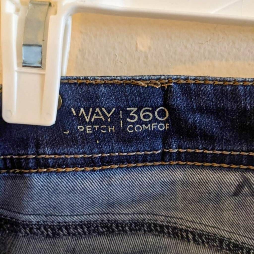 DL1961 DL1961 Grace High Rise Straight Jeans Size 29 Dark Indigo Wa Size 29" - 15 Thumbnail