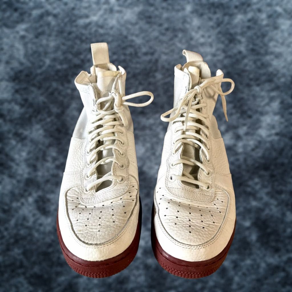 Nike Nike Air Force 1 Mid SF Sneakers - Men - White - Size 9 - 2017 - 917753-100 Size US 8 / EU 41 - 1 Thumbnail