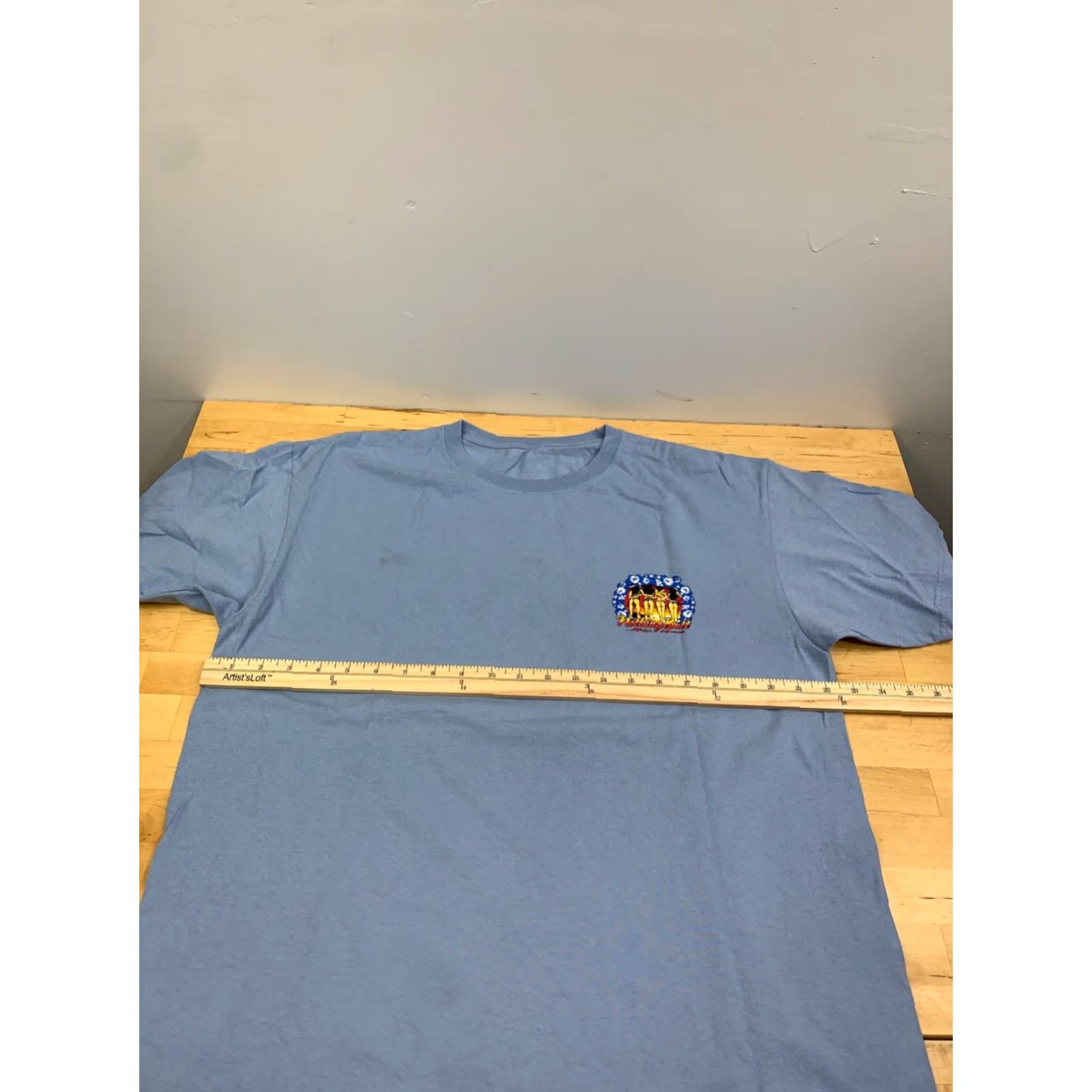 ALOHAS Nothing Butt Aloha Hawaii Shirt Mens L Blue Beach Graphic Print Short Sleeve Crew Neck Cotton T-Shirt Unbranded Regular Summer Size US L / EU 52-54 / 3 - 7 Thumbnail