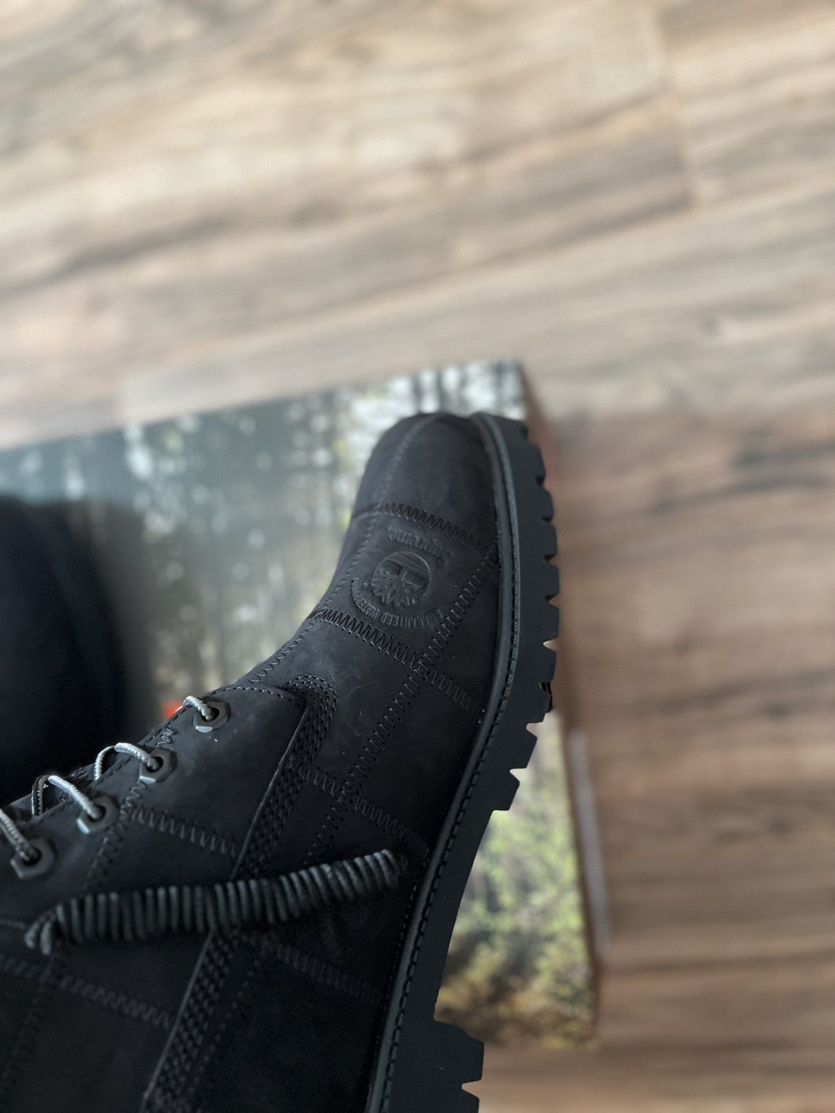 Supreme × Timberland Supreme Patchwork Timberland 6” Premium Waterproof Boot Size US 12 / EU 45 - 3 Thumbnail