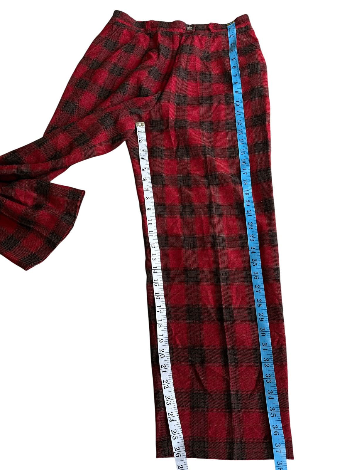 Le Grande Bleu (L.G.B.) Vintage Japanese Brand GrandSlam Wool Pants. Size US 28 / EU 44 - 6 Thumbnail