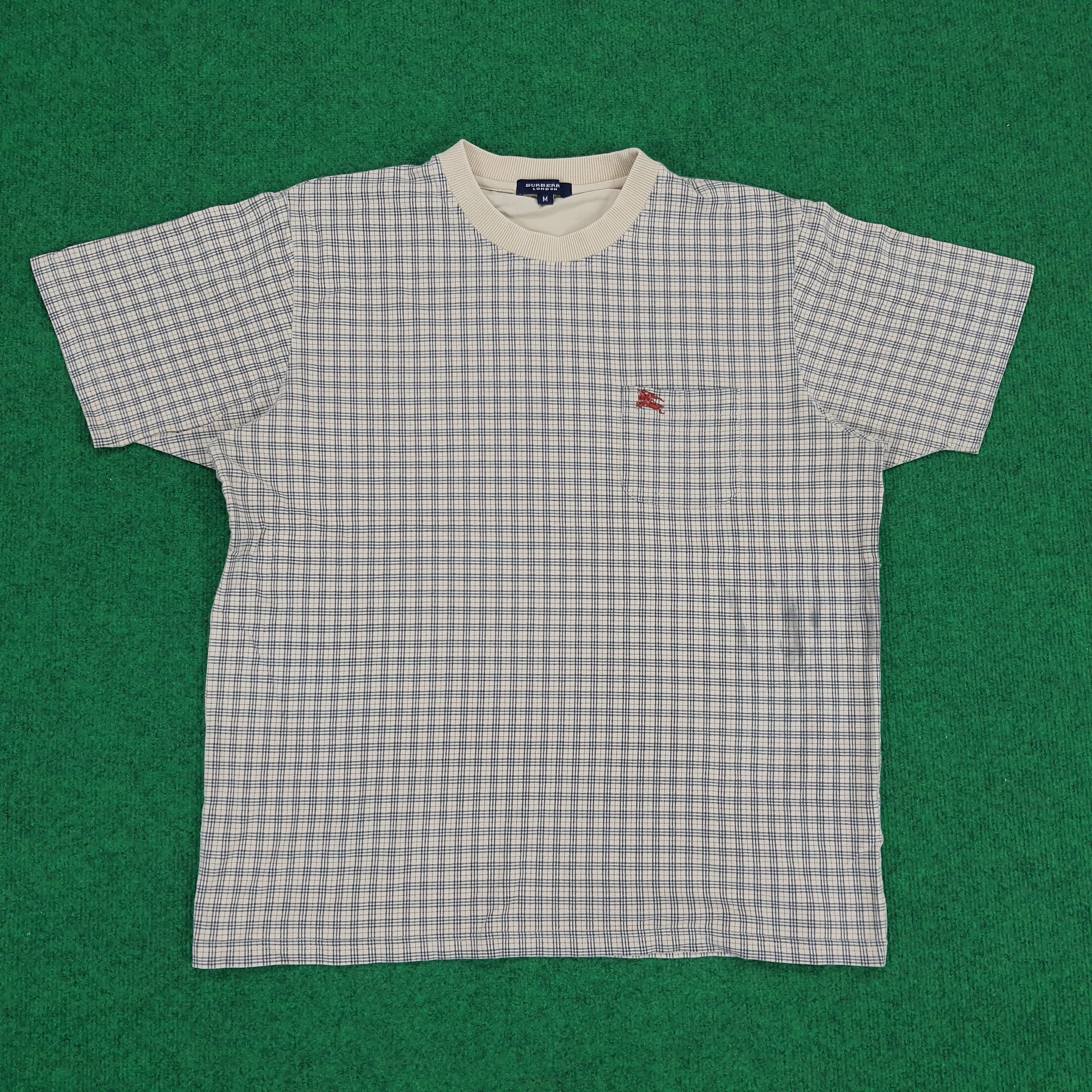 Burberry × Vintage Vintage Burberry London Pocket T-shirt Size US L / EU 52-54 / 3 - 1 Thumbnail