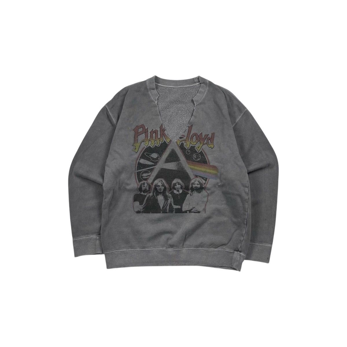 Other Vintage y2k Pink Floyd Rock Band Washed Crewneck Size US M / EU 48-50 / 2 - 1 Thumbnail