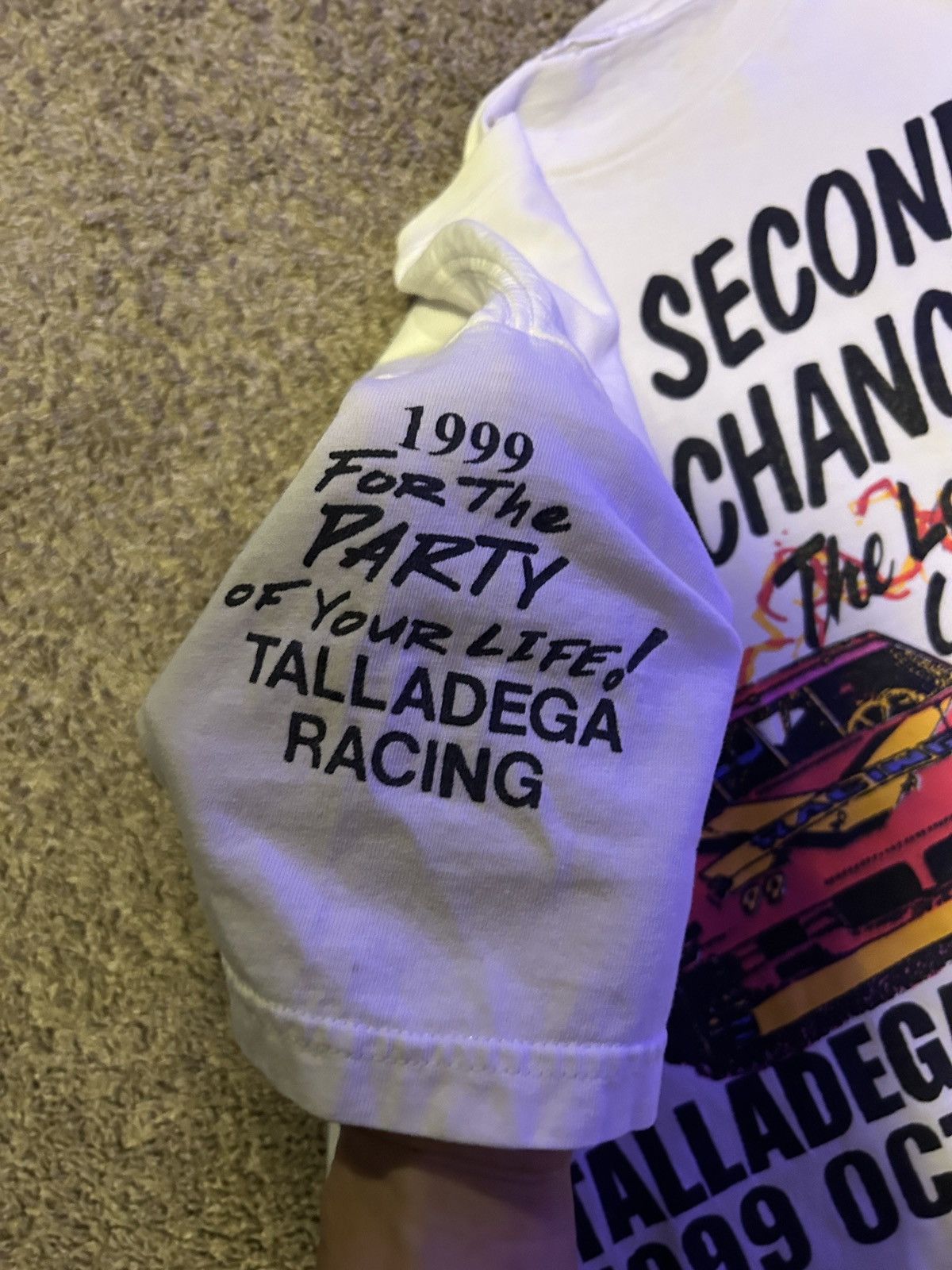 Vintage 1999 Alabama Racing Tee Size US M / EU 48-50 / 2 - 2 Thumbnail