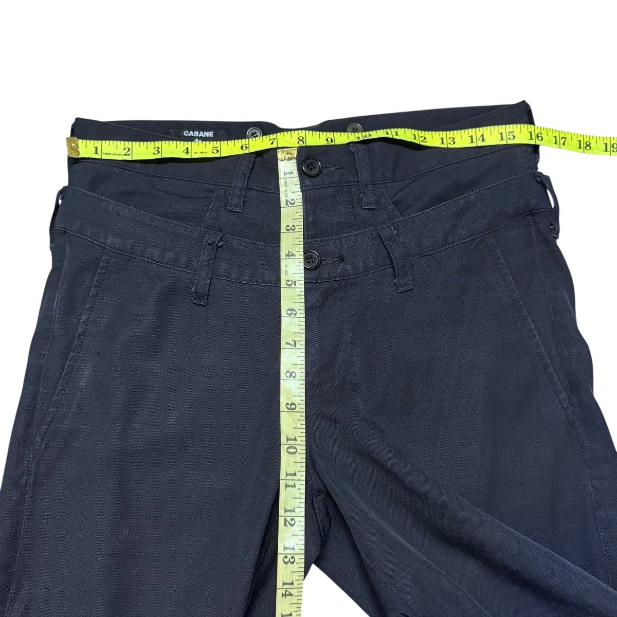 CABANE de ZUCCa Cabane De Zucca Double Waist Wool Trouser Long Leg Size US 32 / EU 48 - 15 Thumbnail
