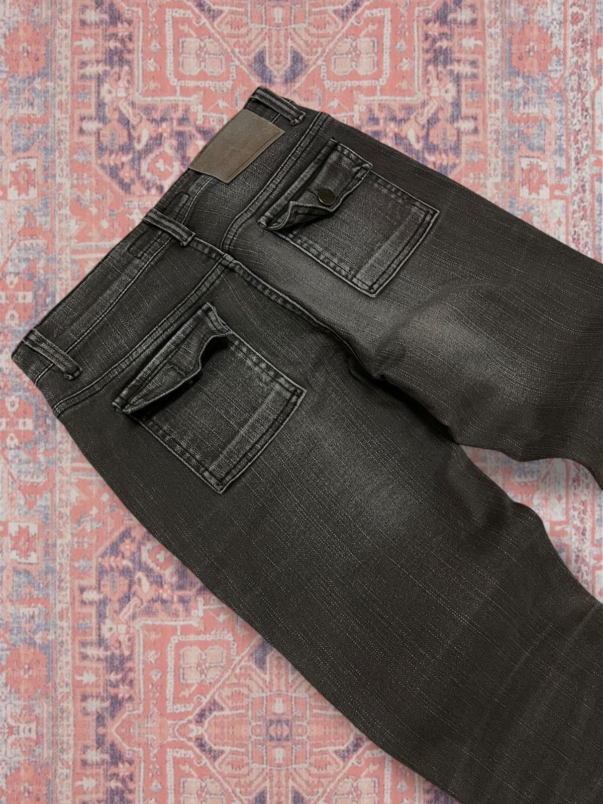 Japanese Brand Vintage 1990s Japan Designer Coupe De Beaute Flared Denim Size US 27 - 13 Thumbnail