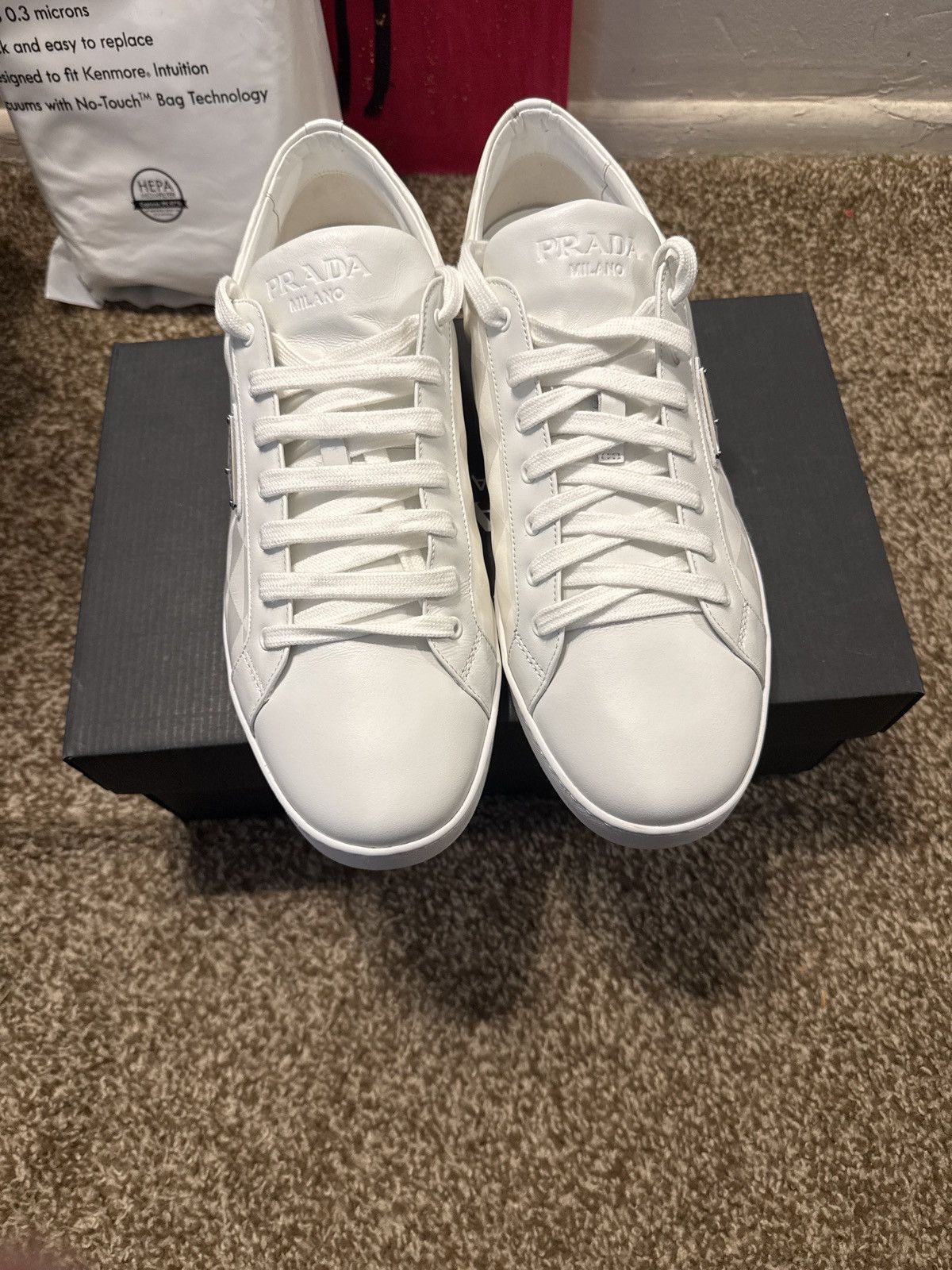 Prada Prada Re-nylon sneakers Size US 12 / EU 45 - 10 Thumbnail