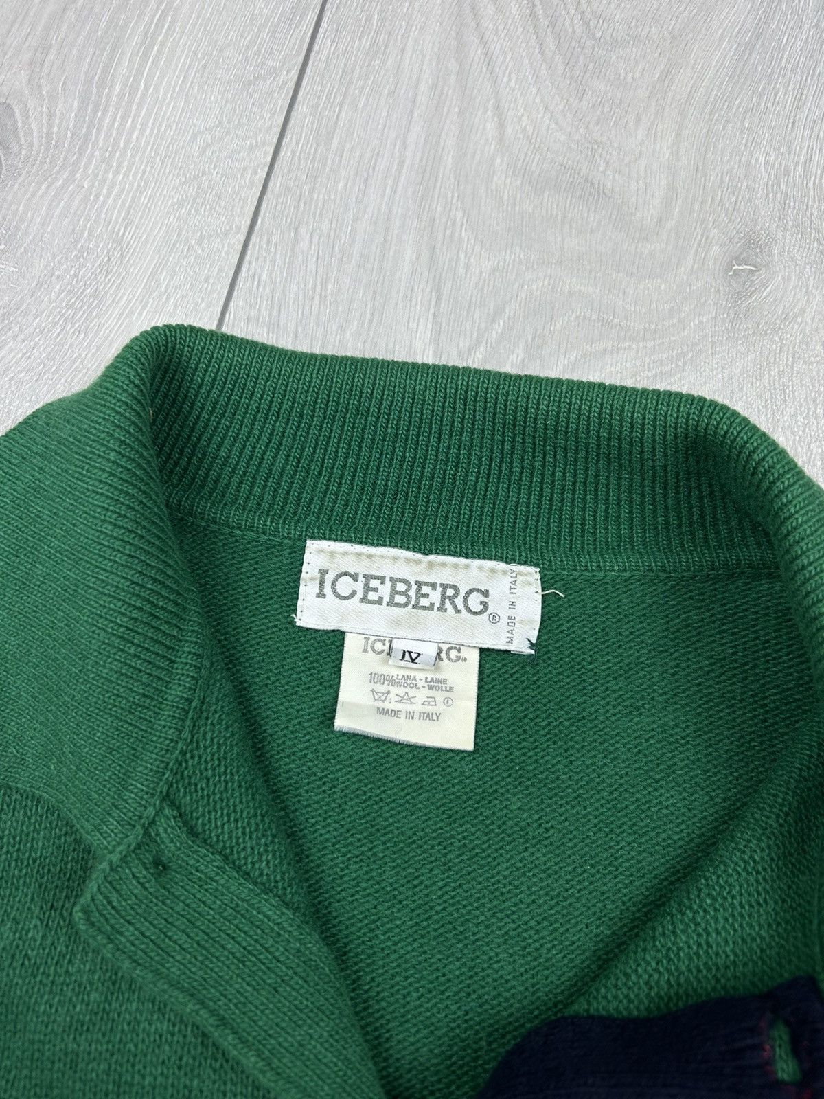 Iceberg × Vintage Iceberg Vintage Wool Sweater size XL Size US XL / EU 56 / 4 - 5 Thumbnail