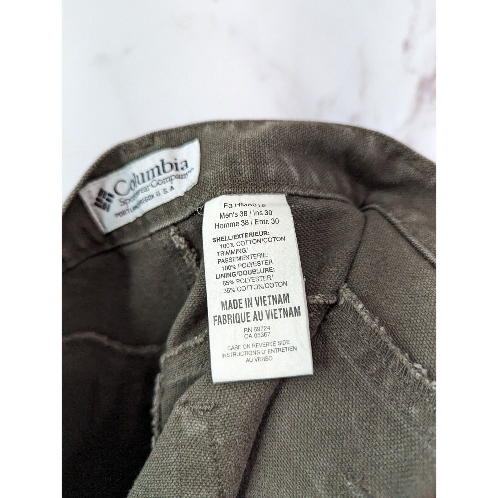 Columbia Columbia Pant Men 38 Briar Double Knee Brush Field Tactical Size US 38 / EU 54 - 4 Thumbnail