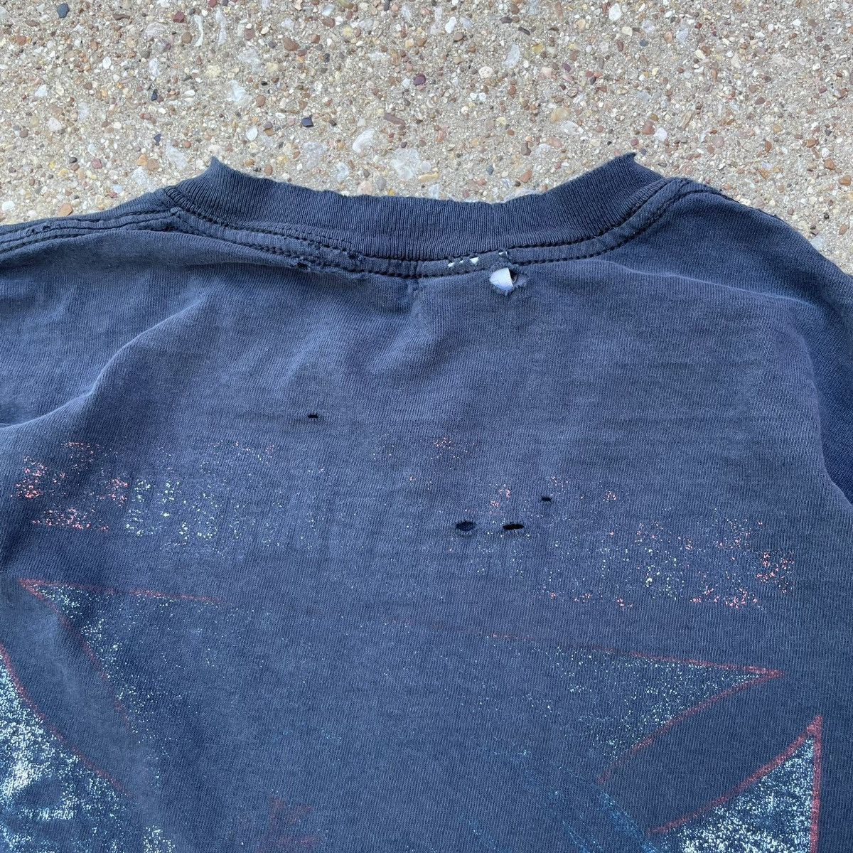 Gildan Vintage Full Boar Motorcycles Useless Texas Tee Thrashed M Size US M / EU 48-50 / 2 - 5 Thumbnail
