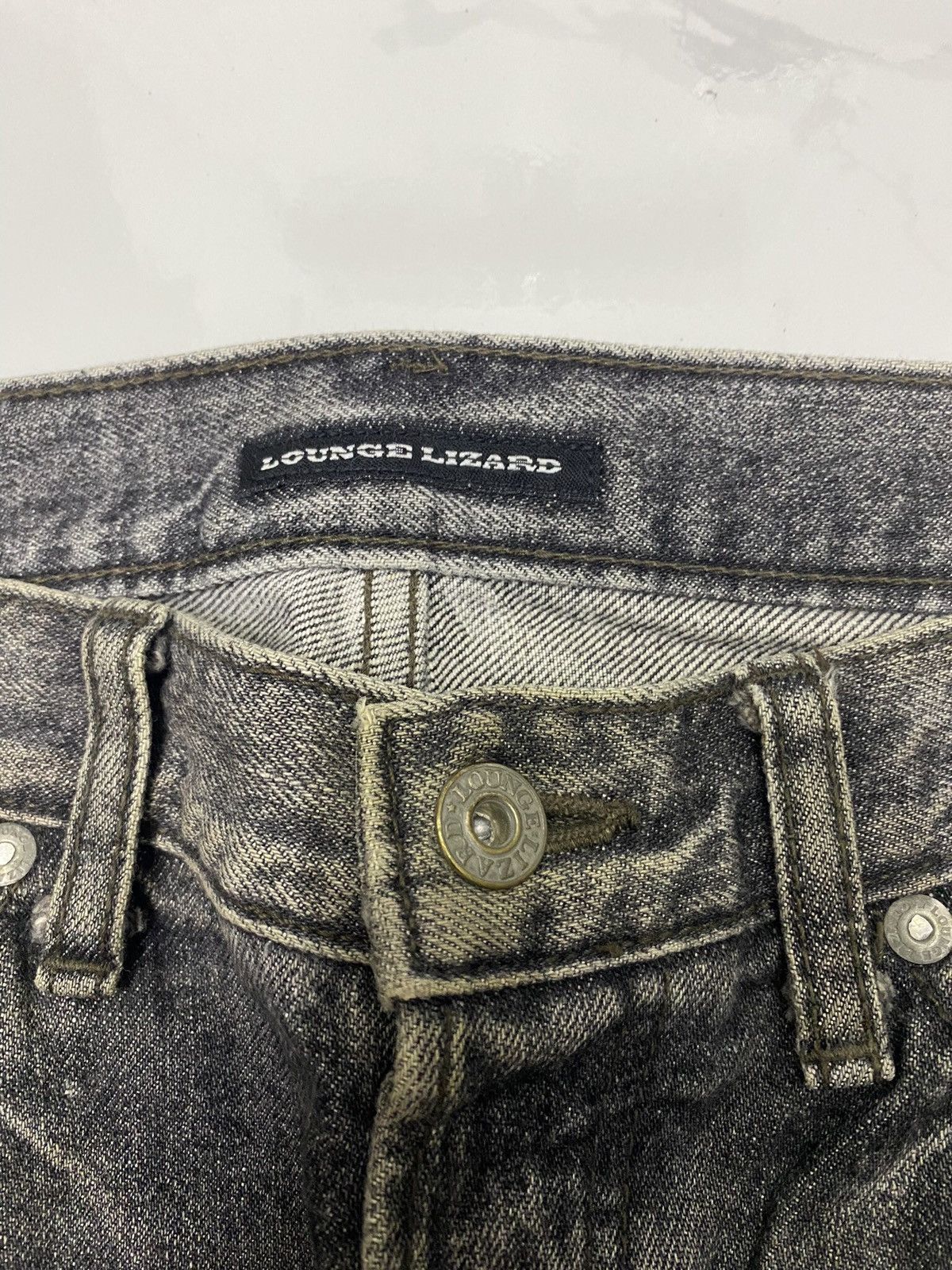 Hysteric Glamour LOUNGE LIZARD DISTRESSED DENIM JEANS Size 30" / US 8 / IT 44 - 7 Thumbnail