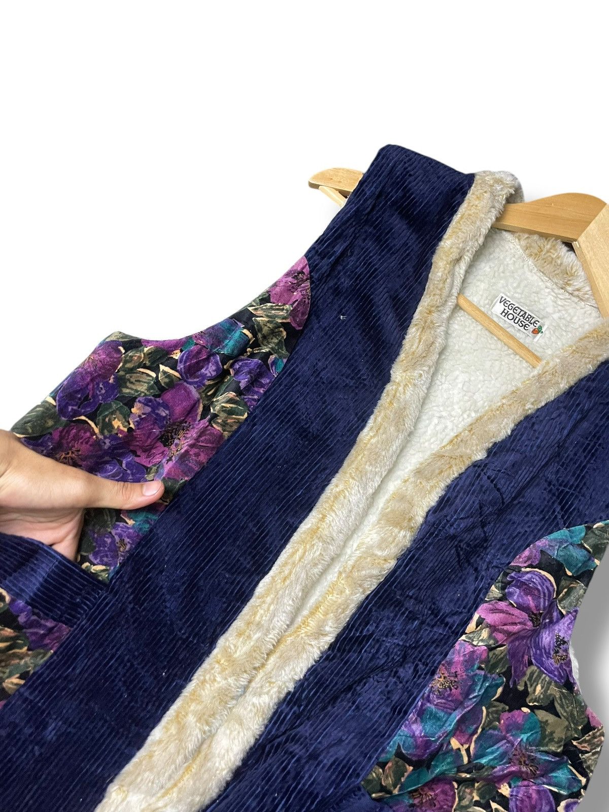 Japanese Brand × Vintage Vegetable House Brand Rare Design Vest (56) Size US S / EU 44-46 / 1 - 7 Thumbnail