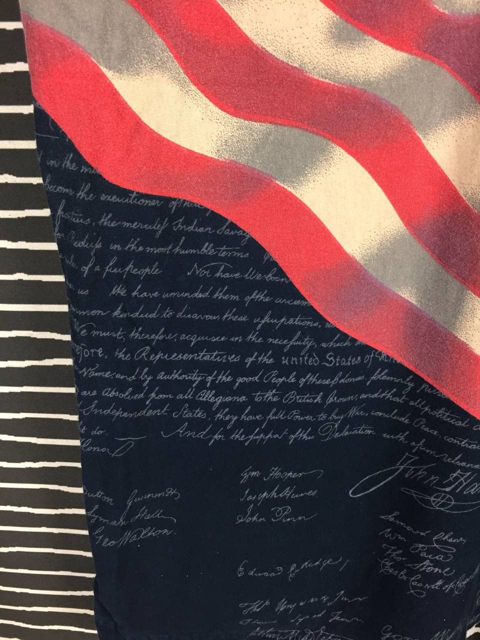 Cotton Traders × Vintage Cotton Traders Sport American Flag All Over Print Polo Tee Size US M / EU 48-50 / 2 - 8 Thumbnail