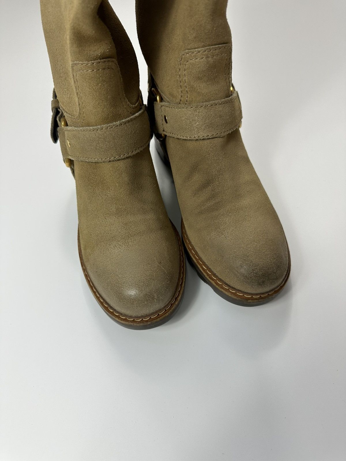 Prada Prada Suede Leather Boots 6 US Size Size US 6 / IT 36 - 20 Thumbnail