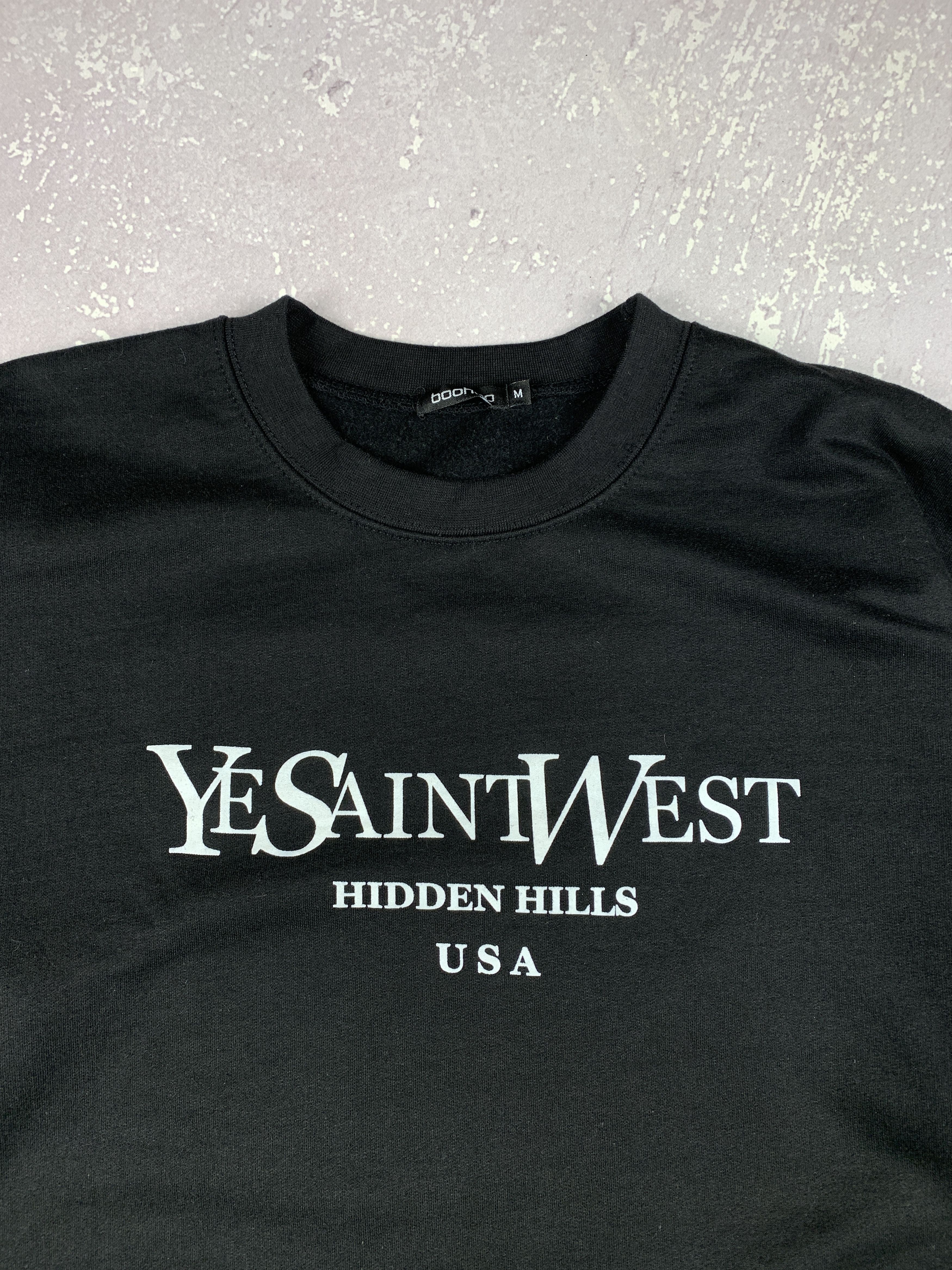 Kanye West Kanye Ye Saint West Hidden Hills USA Black Sweatshirt M-L Size US M / EU 48-50 / 2 - 3 Thumbnail