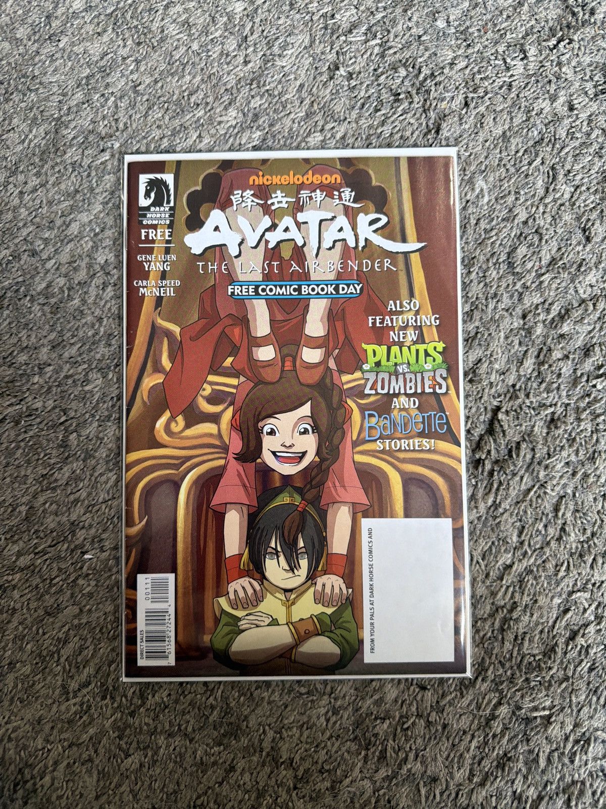 Nickelodeon 2015 Dark Horse Comics Nickelodeon Avatar The Last Airbender Size ONE SIZE - 1 Thumbnail
