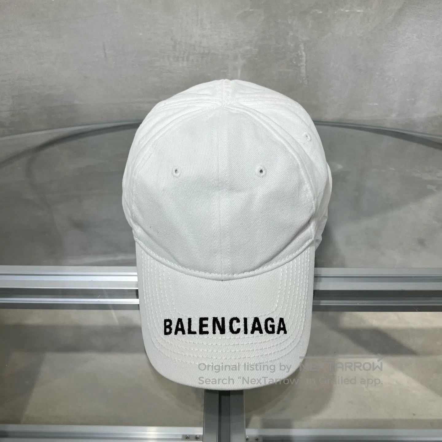 Balenciaga × Playstation Balenciaga x PS5 - White Cap | Grailed