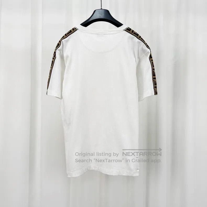 Fendi Fendi Monogram Tape Letter Short Sleeve Size XXS / US 00 / IT 34 - 2 Thumbnail