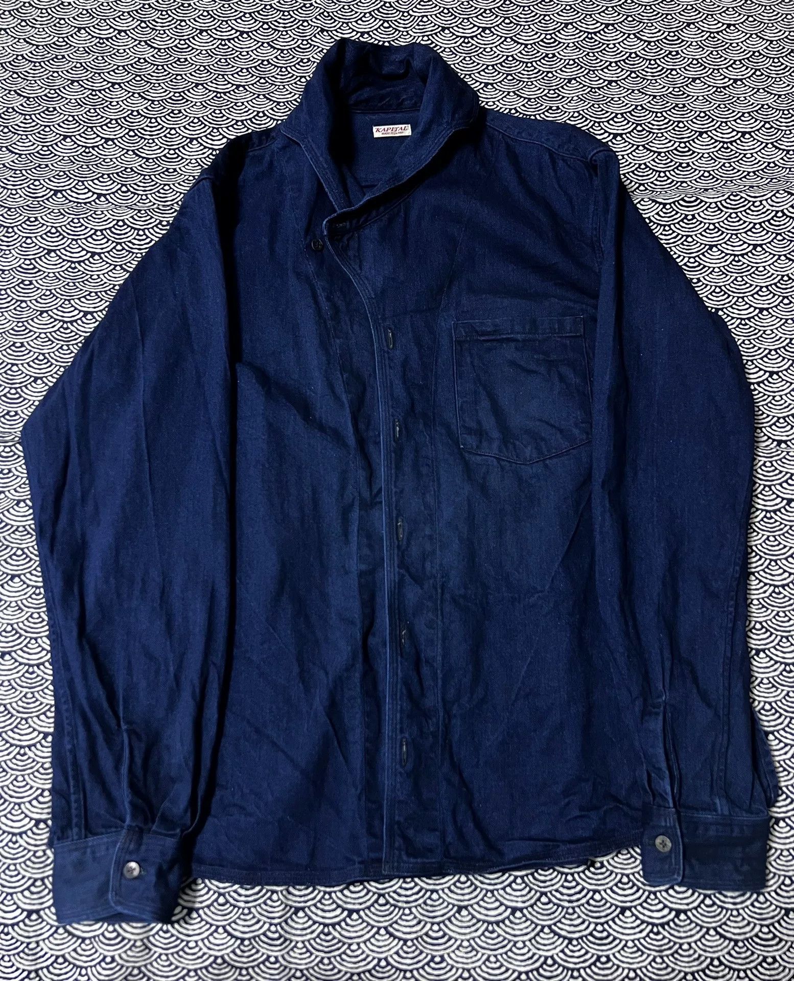 Kapital Kapital IDG Denim Duke Shirt Size M / US 6-8 / IT 42-44 - 1 Thumbnail