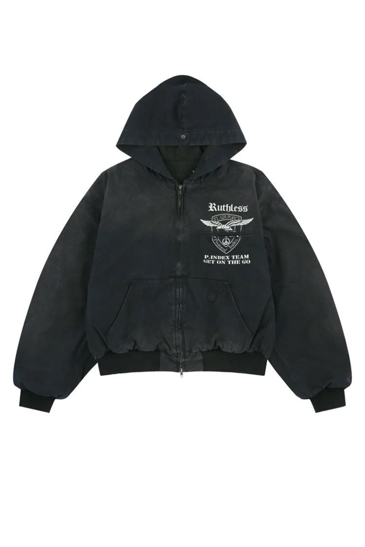 PROJECT G/R Protocol Index DETACHABLE FUR HOODIED WORK JACKET GR size 2 Size US M / EU 48-50 / 2 - 3 Thumbnail