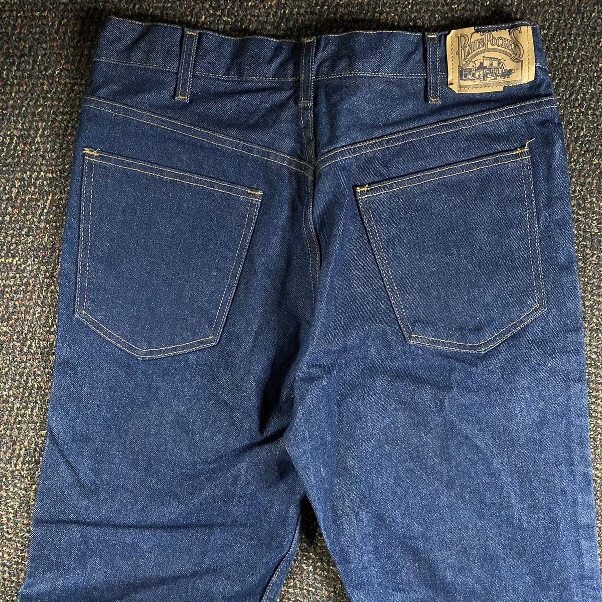 JCPenney × Vintage 1970s JC Pennys Blue Jeans BRAND NEW Size US 32 / EU 48 - 2 Thumbnail