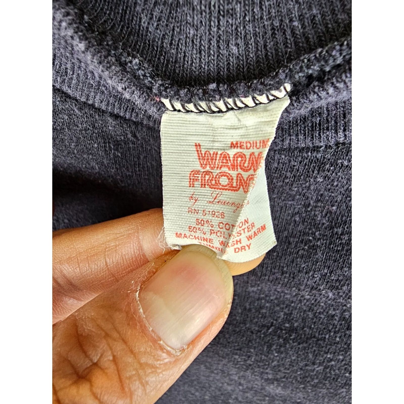 Vintage VINTAGE UNBRANDED BLACK SHORT SLEEVE SWEATSHIRT M Size US M / EU 48-50 / 2 - 3 Thumbnail