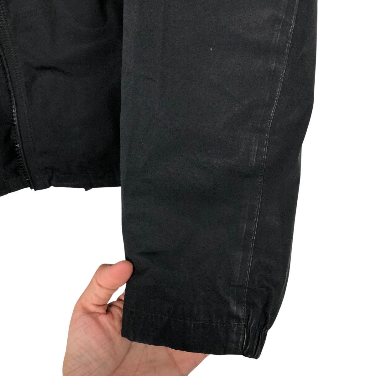 Polo Ralph Lauren 📌Rich Black Vintage Biker Jacket Zipper Polo Ralph Lauren Size US S / EU 44-46 / 1 - 17 Thumbnail